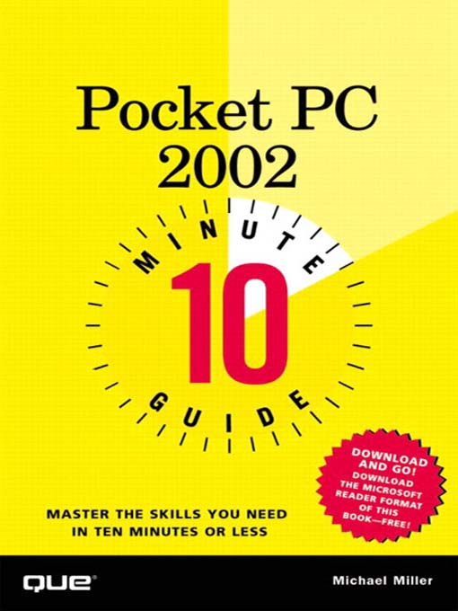 Title details for 10 Minute Guide to Pocket PC 2002 by Gary Rosenzweig - Available
